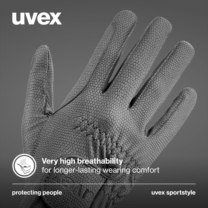 Рукавички для верхової їзди Uvex Sportstyle - захист та комфорт
