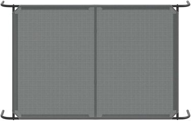 Підвищене собаче ліжко vidaXL 110x65x20 см, Textilene та сталь, для собак, Outdoor, лежанка, диванчик для собак