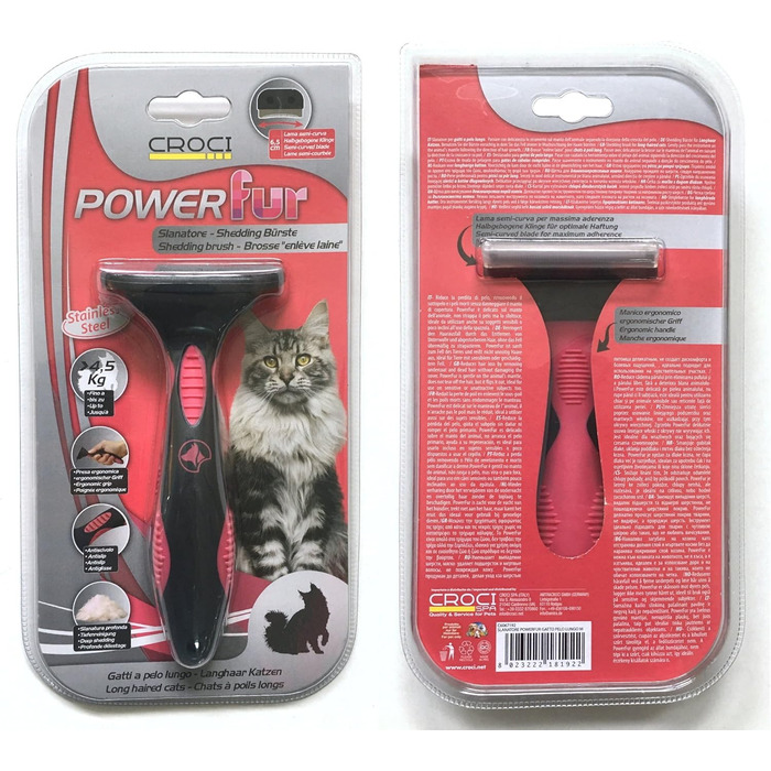 Щітка для собак Croci Fellbürste для короткої шерсті до 9 кг (Рожева)