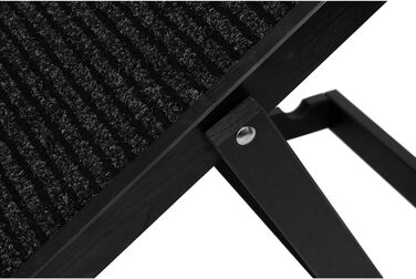 Рампа для собак і котів, пандус для собак, регульована авторампа з дерева, чорного кольору