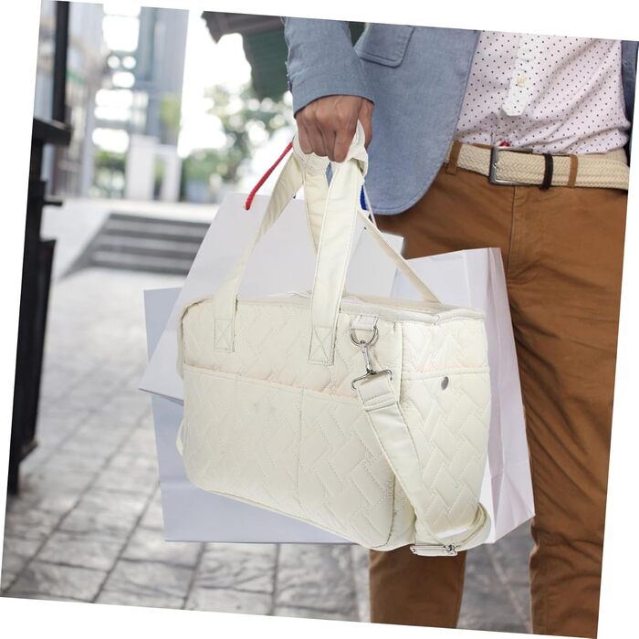 Переносна сумка-переноска для тварин Toyvian: дихаюча сумка для собак і котів, для подорожей, з великою кишенею для зберігання