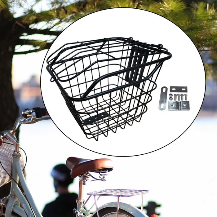 Фарбований велосипедний кошик Harilla з кришкою, переноска для собак, аксесуари, кошик на кермо велосипеда для дитячих велосипедів, для подорожей