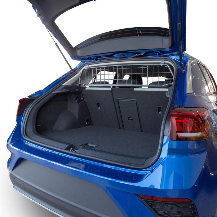 Сітка для собак Travall Volkswagen T-ROC (2017-): захист багажника, сітка для транспортування собак, міцна сталева сітка