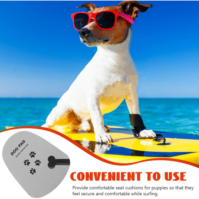 Килимок для собак на серфборд: неслизький, EVA, для подорожей та активного відпочинку