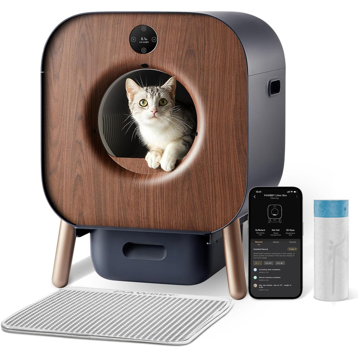 Килимок для котячого туалету PAWBBY P1 Ultra - самоочисний