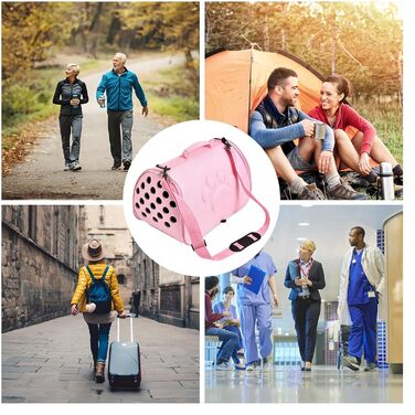Трансформер для кота Dayysiuy Weiche - переноска для вихідних, для ветеринара, рожева, M