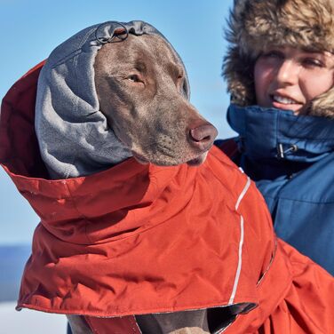 Теплий екологічний комбінезон для собак Hurtta Extreme Warmer III ECO, колір бузковий (розмір 65)