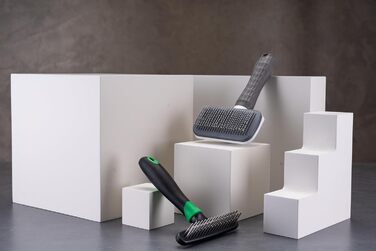 Набір щіток для собак та котів FinoPet 2 шт. з щіткою для підшерстя та інструментом для догляду за кігтями. Ідеальний аксесуар для догляду за шерстю та кігтями цуценят та дорослих тварин.