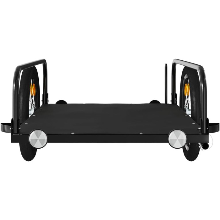 Причіп для велосипеда ARKEM Cargo чорний 126x63x34 см, вантажний, для собак, з кошиком