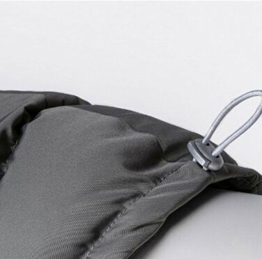 Водонепроникна зимова куртка для собак, тепла куртка від снігу, одяг для тварин, теплий одяг для великих собак, сірий колір