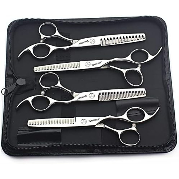 Професійні ножиці для волосся та ножиці для сесії Sharonds (6 дюймів, 4 шт.) - для салонів та дому