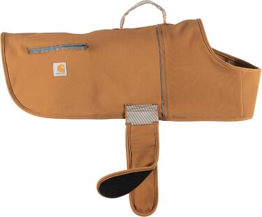 Собача жилетка Carhartt Quick Duck Jac, водовідштовхувальна, бавовняний канвас, коричнева, розмір L