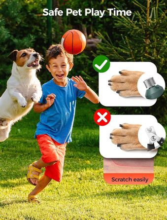 Точилка для кігтів собак NEUTYPECHIC з LED-підсвіткою та LCD-дисплеєм, 5 режимів, для великих, середніх та маленьких собак