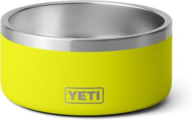 Миска для собак YETI Boomer 4, нержавіюча сталь, нековзка, жовта