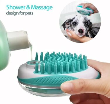 Щітка для догляду за шерстю котів та собак, для довгошерстих порід. Видаляє шерсть, масажує та розплутує.