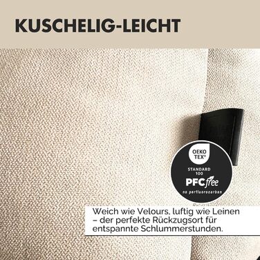 Ортопедичне ліжко для собак Emma | Кошик для собак | Для маленьких та середніх собак (Бежевий, 85x65 см)