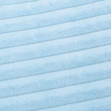 Подушка для собак Wallace & Jones Cardi, велика, 130x90 см, водонепроникна, світло-блакитна, м'яка, для собак, лежанка, ковдра