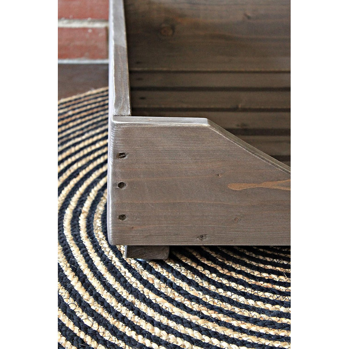 Ліжко для собак Dekorie з масиву хоза - 60-110 x 40-60 см. Колір: коричневий, вінтаж. Підходить для собак середніх та великих порід. Кorb/Софа/Ліжко для котів та собак