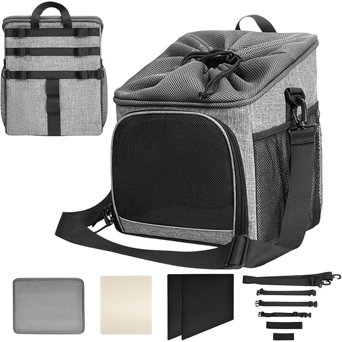 Велосипедний кошик для собак, дихаючий | Знімний, легкий аксесуар для подорожей, саду, кемпінгу