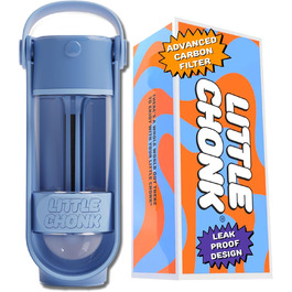 Фляга для води Lil Gulp з фільтром: безпечна, портативна, без BPA, для собак та подорожей, 400 мл
