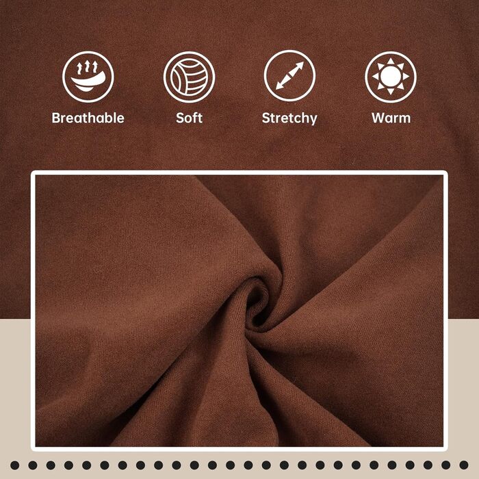 Теплий пуловер з коміром-горловиною для Whippet, Windhund та маленьких собак, теплий одяг для собак на зиму, коричневий, розмір S