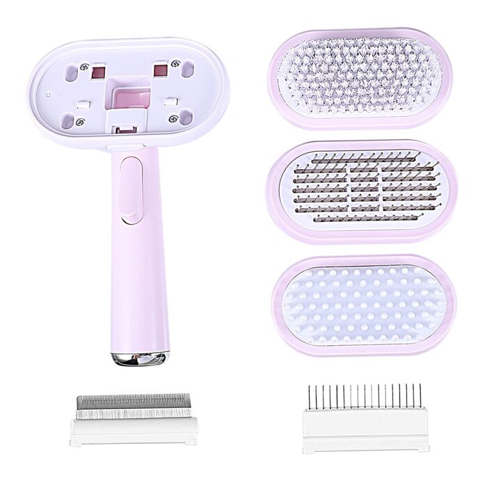 Щітка для котів BESPORTBLE з масажною функцією для догляду за шерстю, видалення шерсті, аксесуари для чищення котів з ергономічною ручкою