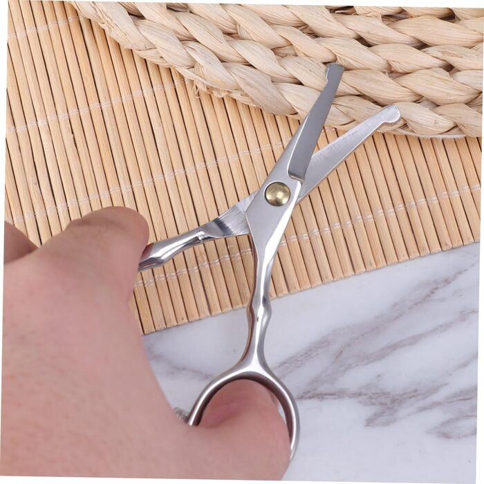 Ножиці для грумінгу тварин з нержавіючої сталі: ергономічні ножиці з безпечними закругленими кінцями для собак та котів