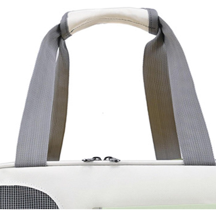 Трансформер для собак та котів Topyond: велика місткість, вентиляційне вікно, регульований ремінь, водовідштовхуючий оксфорд, зелений