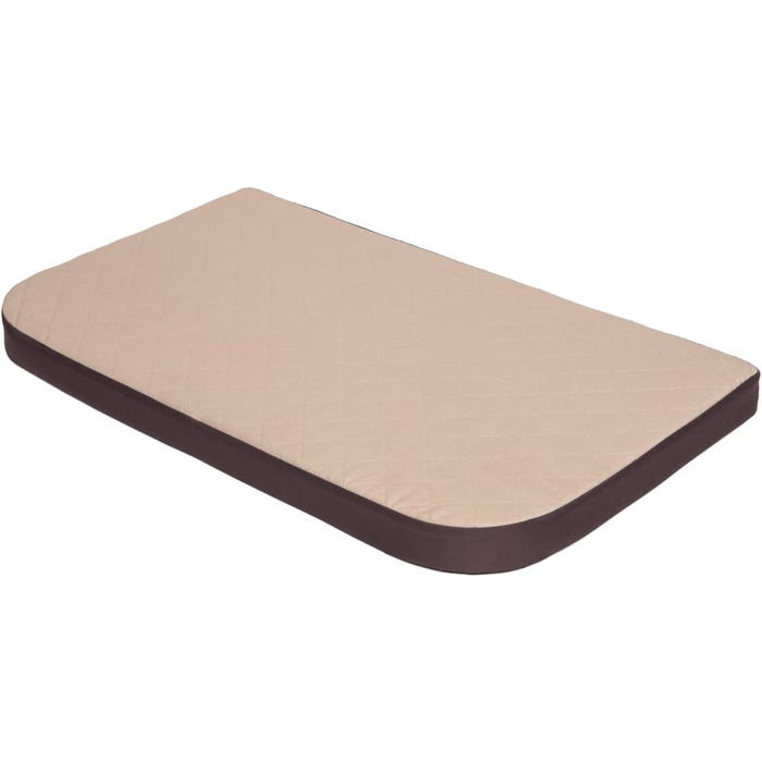 Ортопедичне ліжко для собак MEDICO Standard - коричневе з бежевим (XXL, 120x80 см)