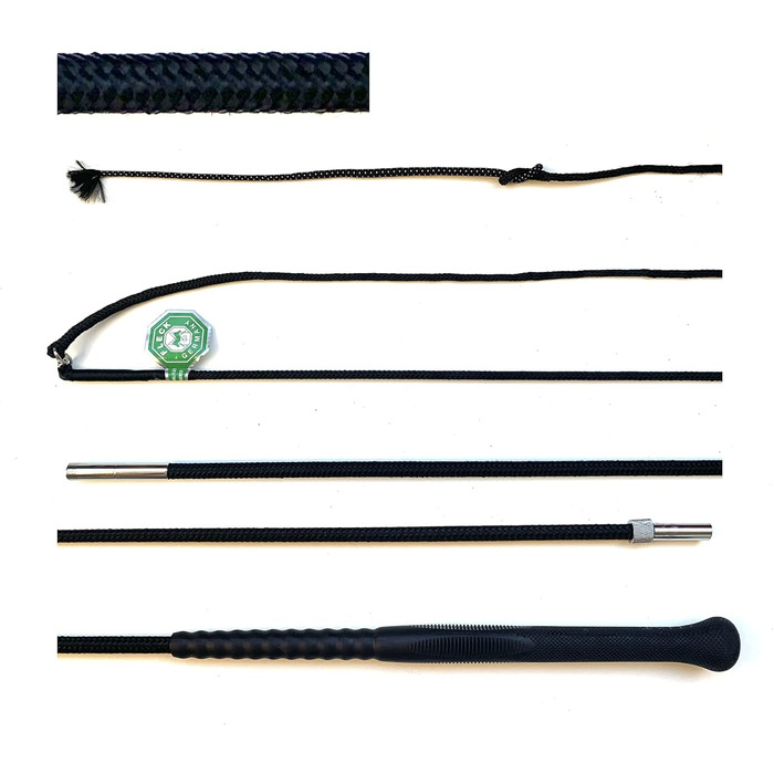 Лонжирська вудка Fleck Ergo-Griff (200 см) - роздільна, для дресирування коней