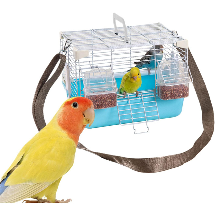 Транспортний бокс для тварин Ceprznvey: переноска-переноска для маленьких тварин, блакитна