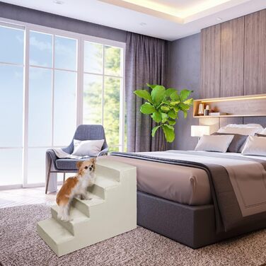 Сходинка для собак Mg Design - Marineblau (темно-синій), стабільна, для собак та котів, 40x45x5 см, 71x40.5x56 см