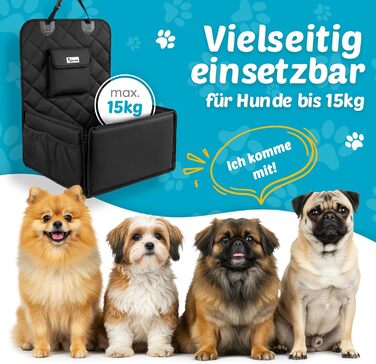 Автокрісло для собак з дозатором відходів - автокрісло для маленьких собак | Зручне та безпечне