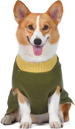 Пуловер для собак Star Wars Boba Fett, розмір M (Medium) | Пуловер для собак Boba Fett | Одяг для домашніх тварин, пуловер для собак | Подарунок для шанувальників Star Wars, подарунок Boba Fett, зелений