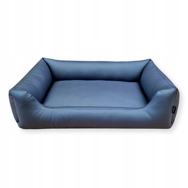 Текстильне ліжко для собак, сіре, 100 x 70 см, розмір 4L