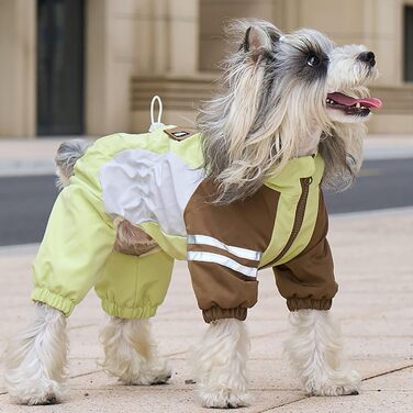 Теплий водонепроникний пуловер для собак з плюшевою підкладкою, світловідбиваючий, для прогулянок та походів (зелений, X-Large)