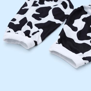 Піжама для собак великих порід CuteBone: для післяопераційний період, з принтом 'корова', розмір M