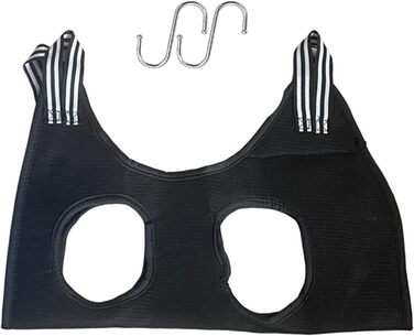 Сумка-тримач для купання котів та собак з гачком – зручний аксесуар для грумінгу домашніх тварин