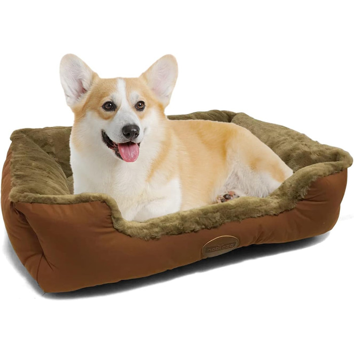 Ліжко для собак Nobleza, великі породи, корзина, диван, подушка, корзина, знімний чохол, 75 x 50 см
