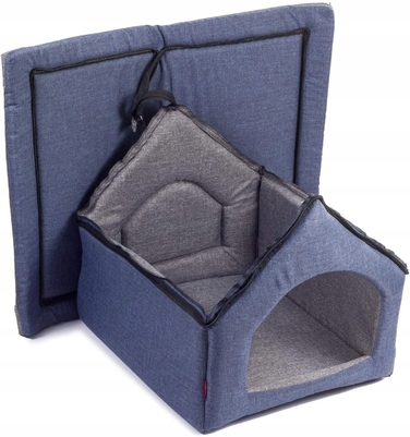 Тканинний будинок-ліжечко для собак, 44x55x43 см