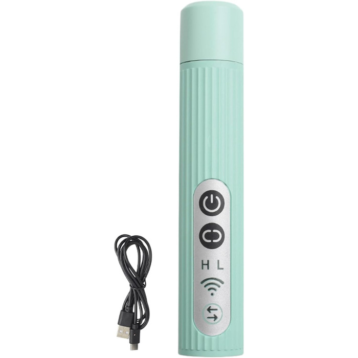 Шліфувальник для собачих кігтів | 3-ступеневий акумуляторний портативний шліфувальник з LED | Компактний шліфувальник для кігтів - для дорослих, сім'ї, друзів, жінок та чоловіків (зелений)