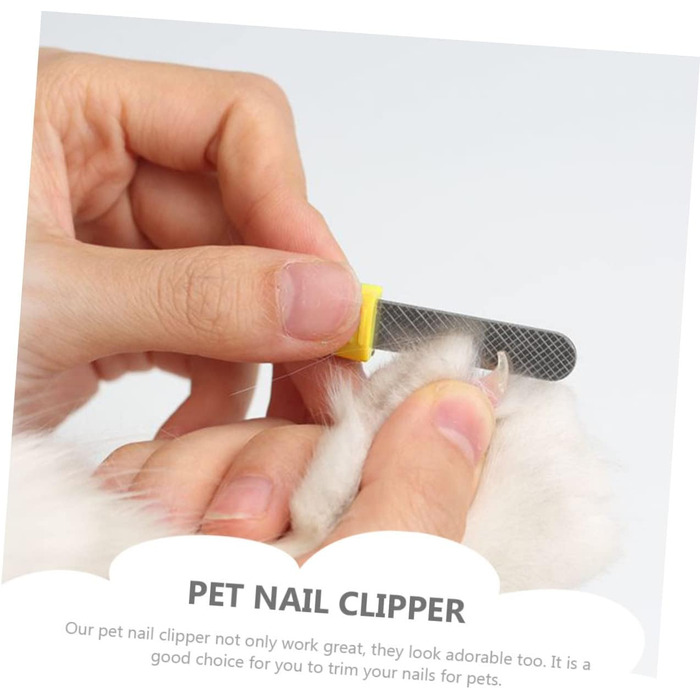 Тримач для когтів для собак та котів BESPORTBLE з LED-підсвічуванням: безпечний триммер для догляду за кігтями