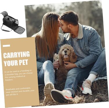 Транспортна сумка для котів Milisten, складана переноска для цуценят та дрібних тварин, дихаюча переноска для собак, аксесуари для тварин