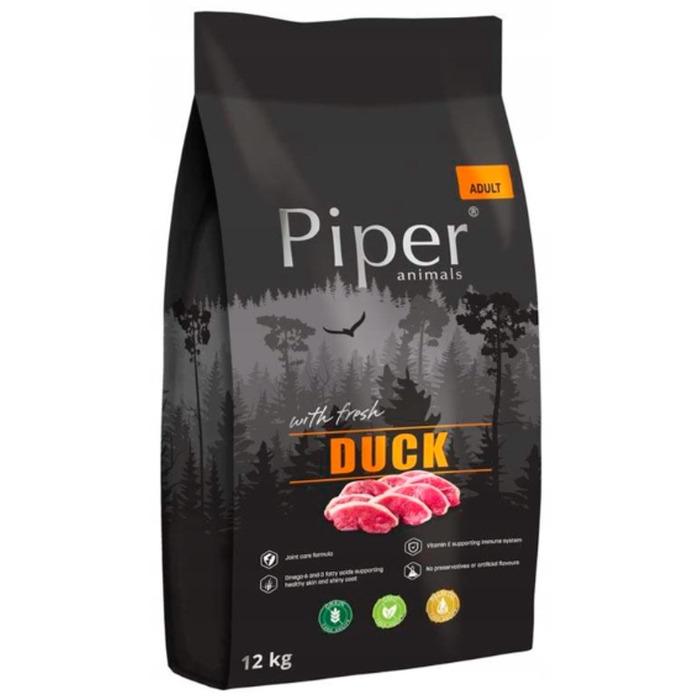 Сухий корм для собак Piper Animals з качкою, 12 кг