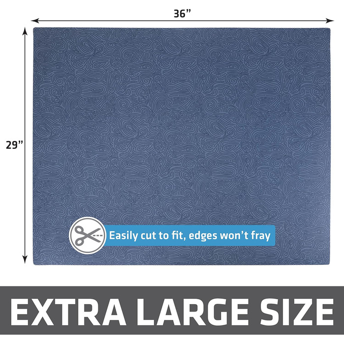 Drymate Оригінальний килимок для котячого туалету, поглинає бруд, захищає підлогу, стійкий до сечі, можна прати в машині, м'який для подушечок лап котів, поглинаючий, водонепроникний (виготовлено в США, з перероблених матеріалів), 1 шт.