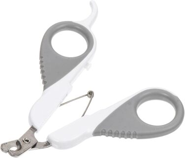 BESPORTBLE 2 шт. Кусачки для нігтів домашніх тварин: для собак та котів. Сталеві кусачки з вигнутим ножем для безпечної та безболісної догляду за нігтями.