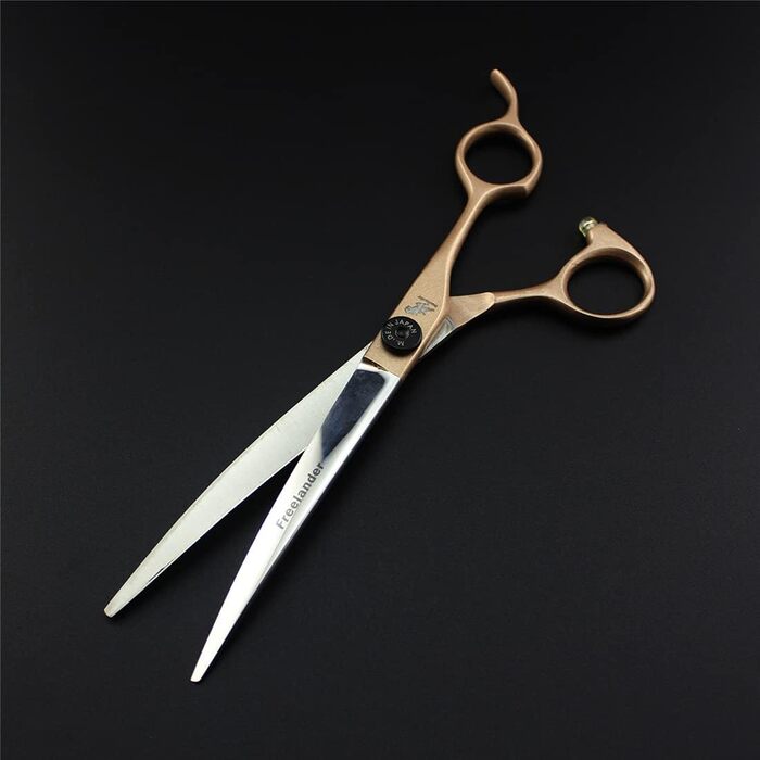 Набір професійних ножиць для грумінгу домашніх тварин 7,0 дюймів, з нержавіючої сталі 6Cr, для собак, легкі, гострі та довговічні