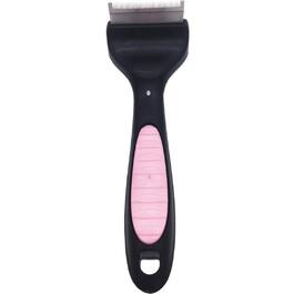 Інструмент для видалення шерсті для собак та котів (для короткої та довгої шерсті), рожевий