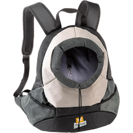 Переноска для собак та котів Ferplast KANGOO, сіра, 43x20x41.5 см, до 8 кг