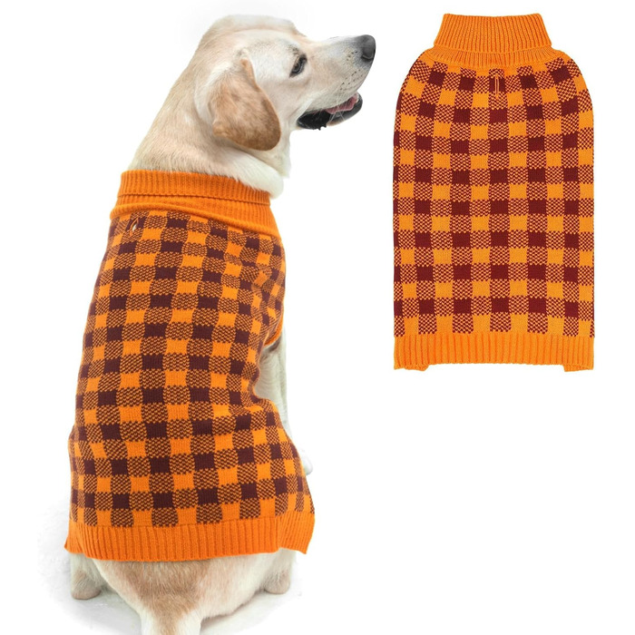 Пуловери для собак PUPTECK: теплі, класичні, для будь-якої породи – для цуценят, зимові, унісекс